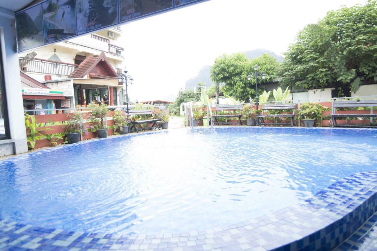 Mountainview Riverside Boutique Hotel Vang Vieng Exterior foto